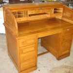 REFINISHED ROLL TOP DESK